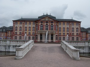 Het Barockschloss in Bruchsal