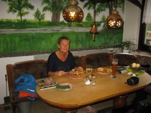 Het vlees en kaas plankje