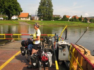 Het pontje naar Wahmbeck
