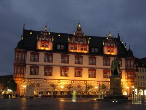 Het raadhuis van Coburg