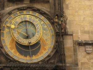 De astronomische klok aan het Raadhuis