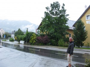 Het Gasthof en de regen