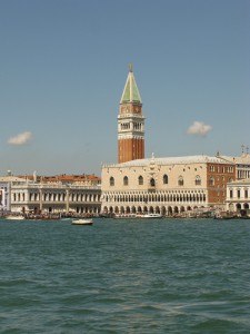 Piazza San Marco, vanaf het water gezien