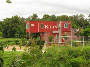 Een containerwoning